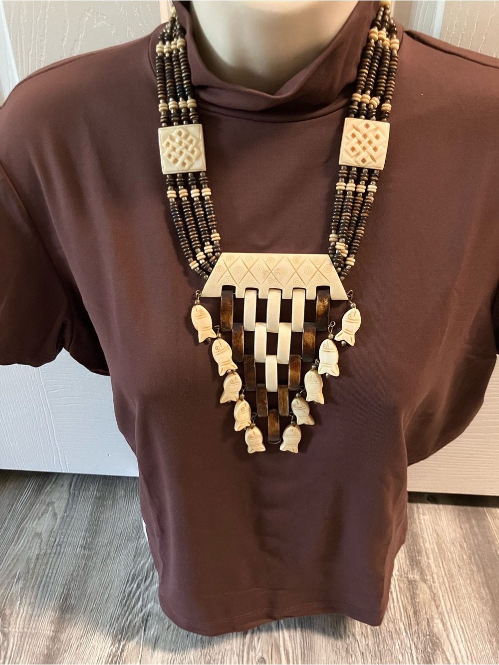 Tibetan Bib Necklace